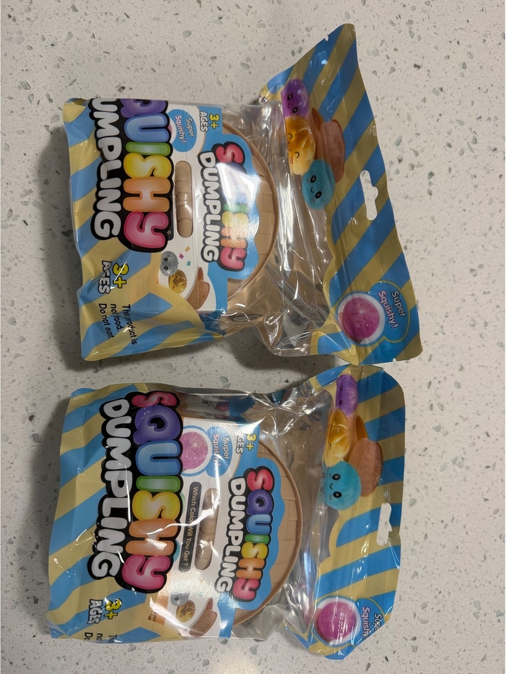 Super Squishy Dumpling Collectible Toy - Glow in the Dark